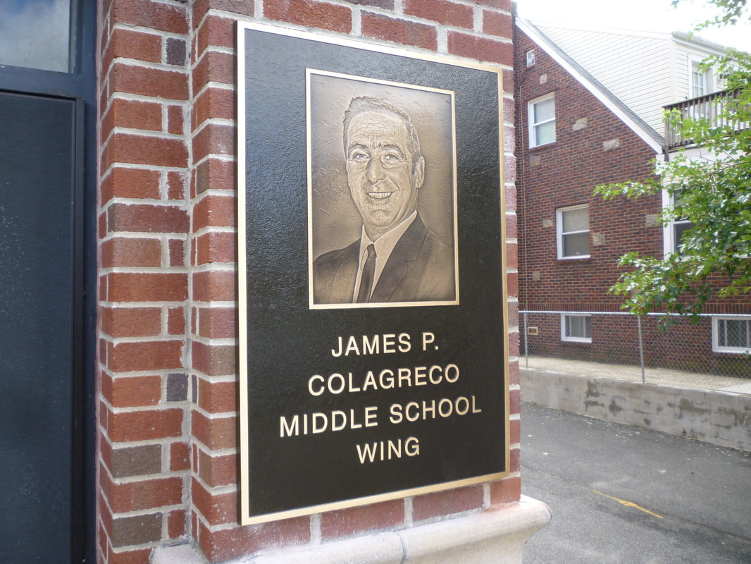 Cliffside Park, NJ School ImageCast Bronze Plaque