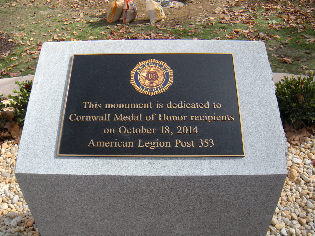 Cornwall, NY American Legion Bronze Plaque