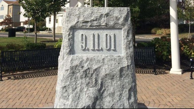 Carlstadt, NJ 9/11 Memorial Barre Grey Granite Monument