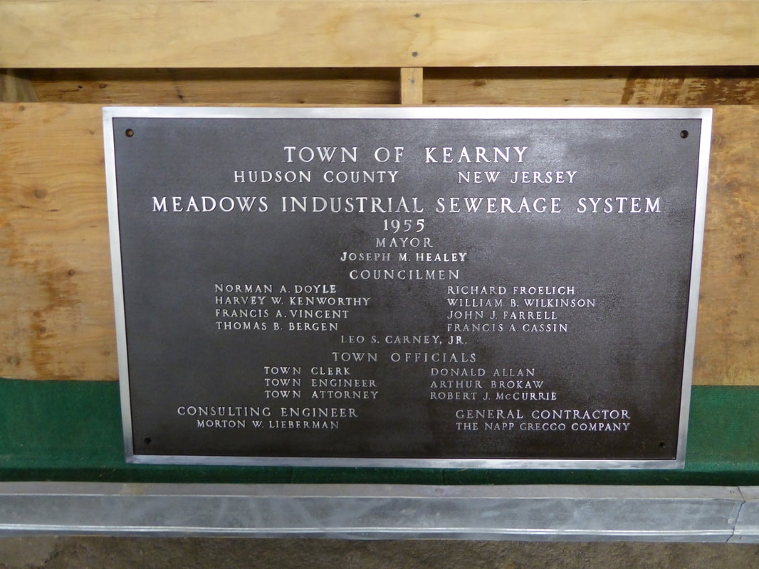 Kearny, NJ Hudson County Aluminum Plaque