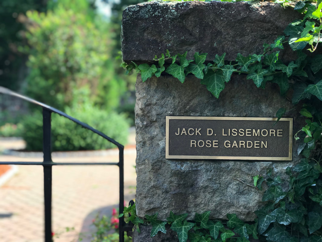Tenafly, NJ Rose Garden Bronze Plaque
