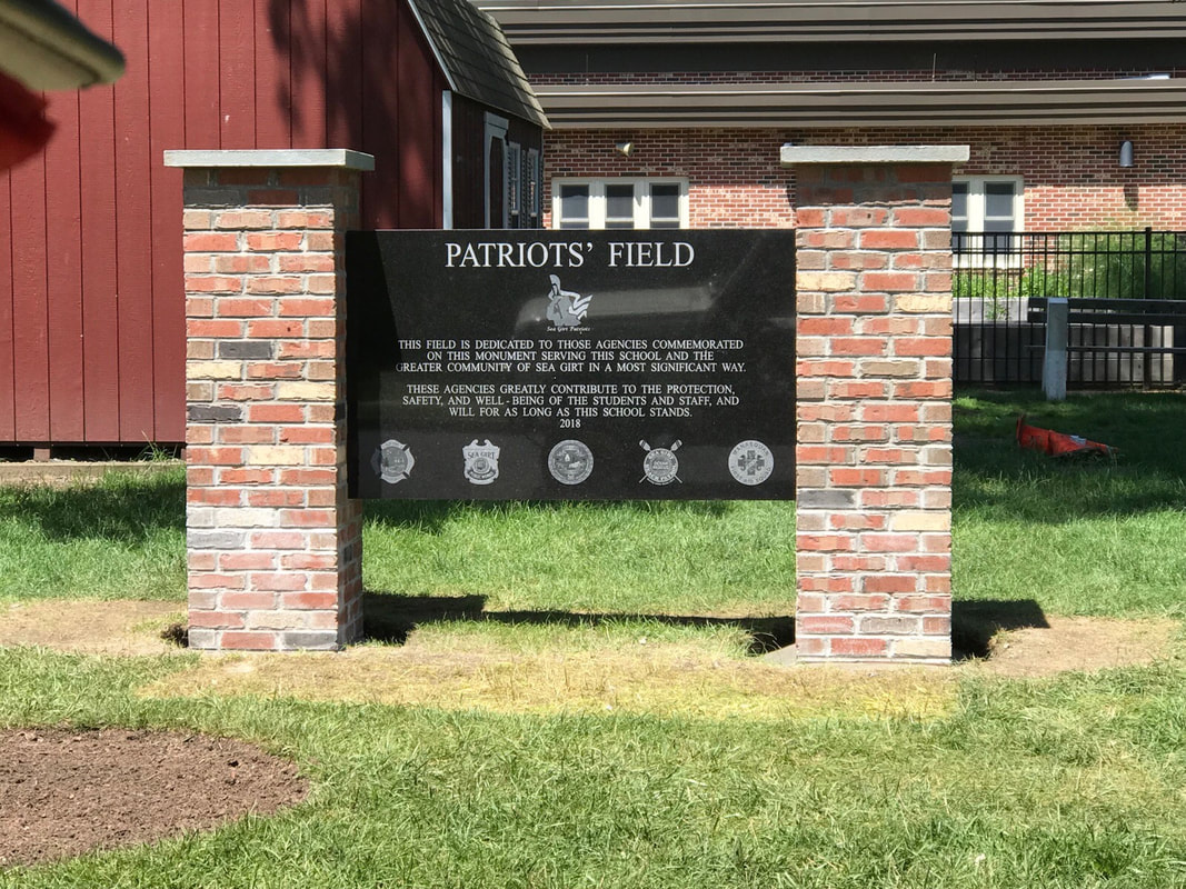 Sea Girt, NJ Elementary Granite Signage