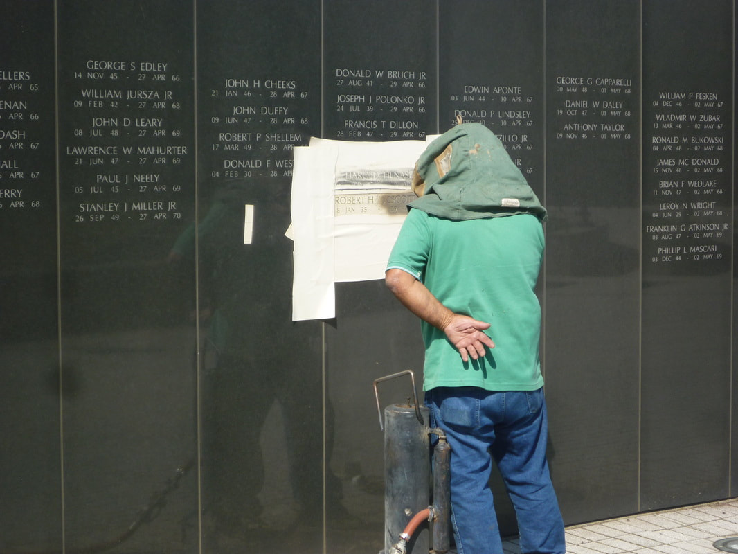 Holmdel, NJ Vietnam War Veterans Memorial On-Site Engraving