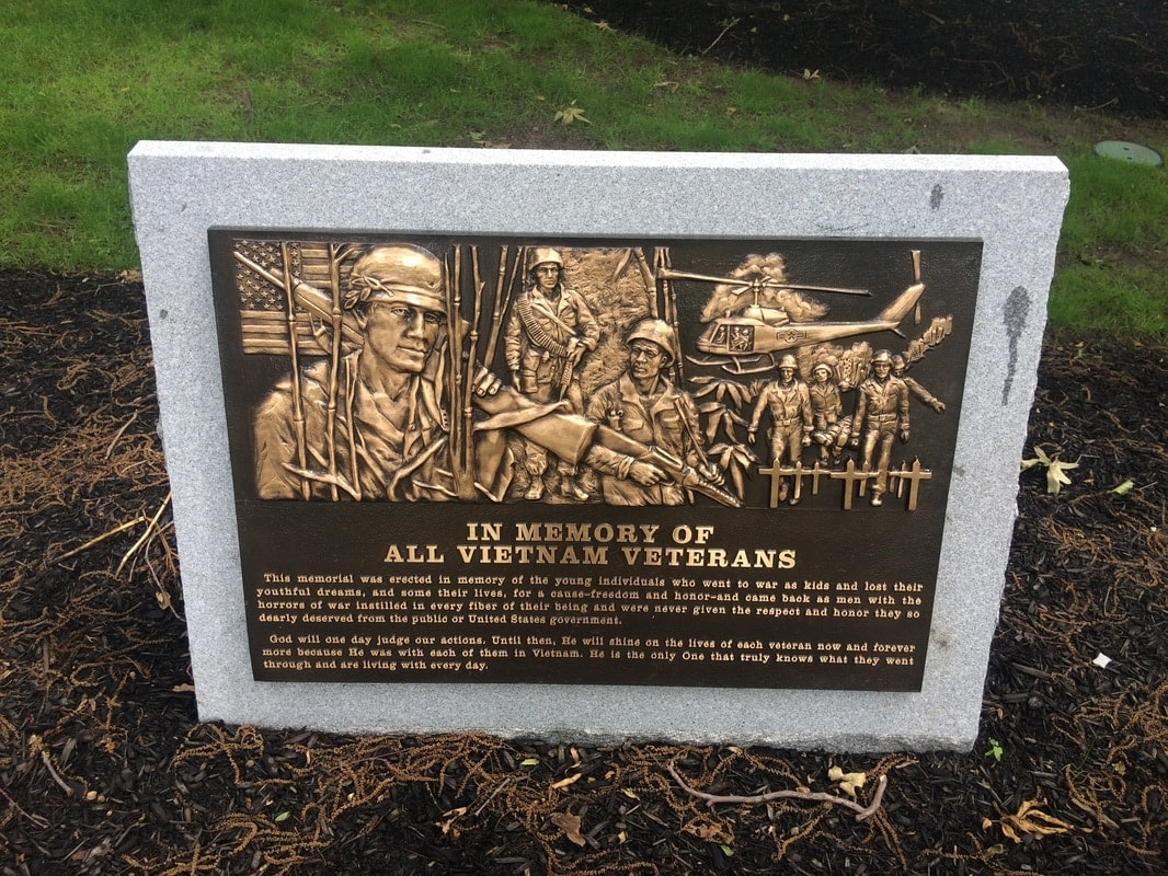 Paramus, NJ Vietnam Veterans Bronze Plaque